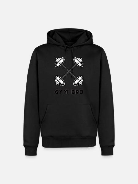 blockedTitle - Männer Premium Bio Hoodie - Schwarz