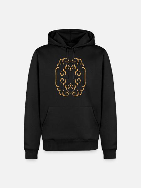 Kunst - Männer Premium Bio Hoodie - Schwarz