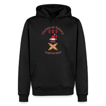 Christmas Bakery - Männer Premium Bio Hoodie - Schwarz - Vorne - Nico (187cm)