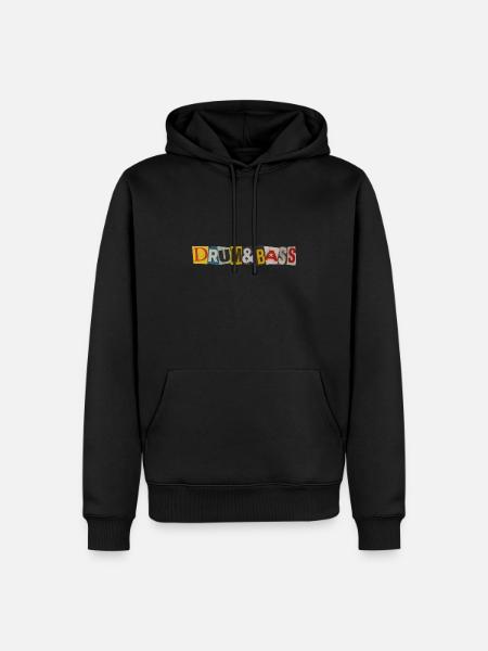 Drum & Bass Mag - Men’s Premium Organic Hoodie - black