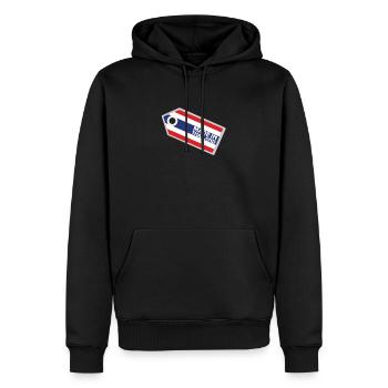 Lustiges Hergestellt In Thailand Shirt & Geschenk - Männer Premium Bio Hoodie - Schwarz - Vorne - Nico (187cm)