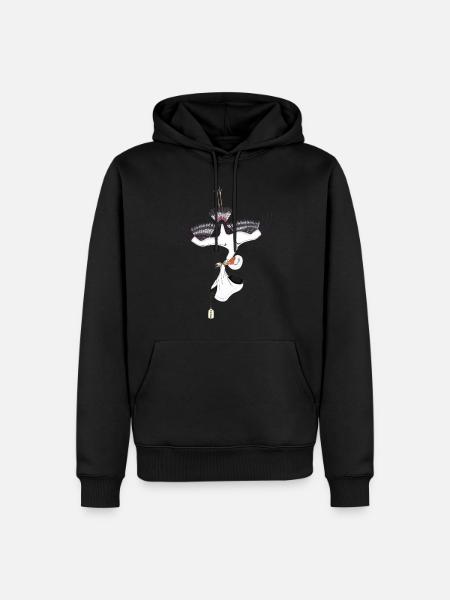 The Arrival - Men’s Premium Organic Hoodie - black
