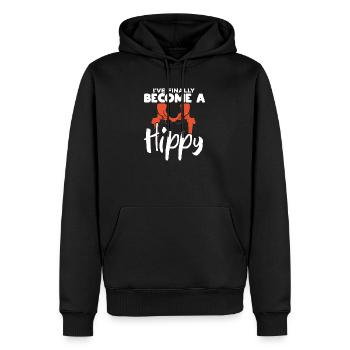 Hüfte Operation Künstliche Hüfte Gelenk Geschenk - Männer Premium Bio Hoodie - Schwarz - Vorne - Nico (187cm)