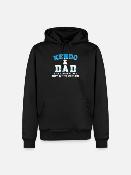 Kendo - Men’s Premium Organic Hoodie - black