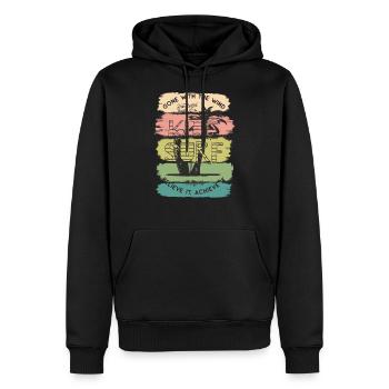 Kitesurf Kitesurfer Kite Gift - Sweat à capuche Premium bio Homme - noir - Devant - Nico (187cm)