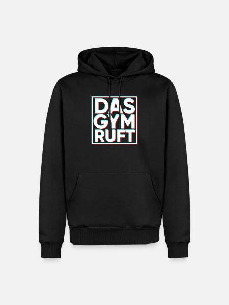 athlète - Sweat à capuche Premium bio Homme - noir