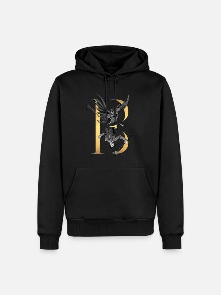 Batman 80 Years Joker - Men’s Premium Organic Hoodie - black
