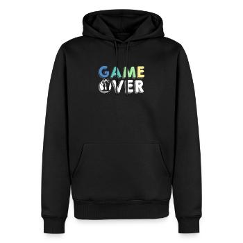 Junggesellenabschied - Männer Premium Bio Hoodie - Schwarz - Vorne - Nico (187cm)