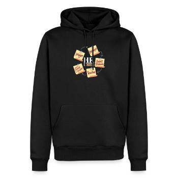 HR The Unofficial Lawyer Psychologist Event Planne - Männer Premium Bio Hoodie - Schwarz - Vorne - Nico (187cm)