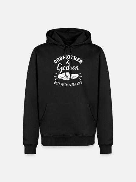 Godmother - Men’s Premium Organic Hoodie - black