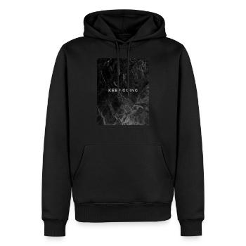0001 1570233785 20210519 180228 0000 - Sweat à capuche Premium bio Homme - noir - Devant - Nico (187cm)
