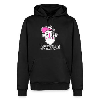 SK8ERBOI - Männer Premium Bio Hoodie - Schwarz - Vorne - Nico (187cm)