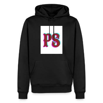 Auto PS - Männer Premium Bio Hoodie - Schwarz - Vorne - Nico (187cm)