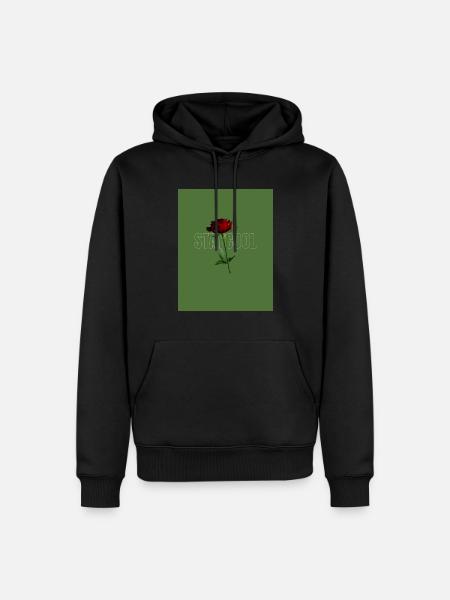 Staycool T Shirt - Men’s Premium Organic Hoodie - black