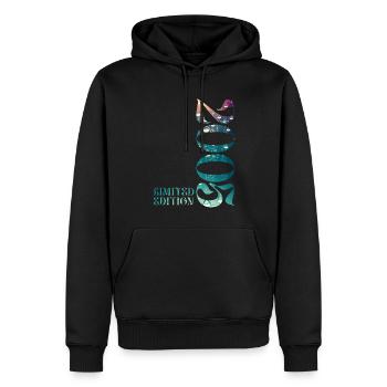 2005 Edition Limitée 2005 Vintage Anniversaire - Sweat à capuche Premium bio Homme - noir - Devant - Nico (187cm)
