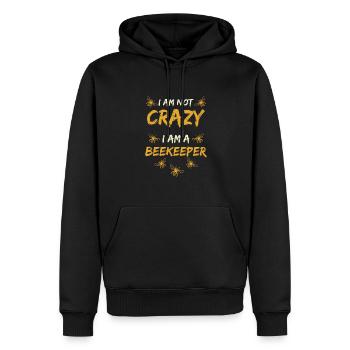 Bienenstock Imkerei Bienen Honig Imker - Männer Premium Bio Hoodie - Schwarz - Vorne - Nico (187cm)