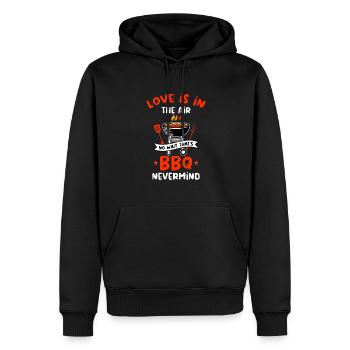 Barbecue Grill Grillzubehör BBQ Grillmeister Grill - Männer Premium Bio Hoodie - Schwarz - Vorne - Nico (187cm)