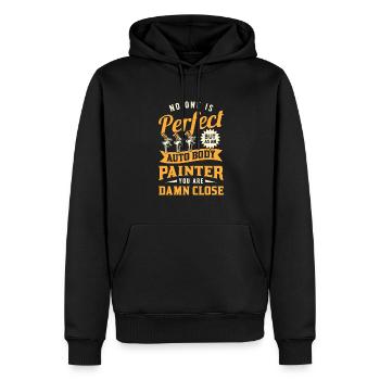 Karosserielackierer Automechaniker Autolackierer - Männer Premium Bio Hoodie - Schwarz - Vorne - Nico (187cm)