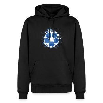 Uruguay Soccer Uruguayan Football Uruguayo Futbol - Männer Premium Bio Hoodie - Schwarz - Vorne - Nico (187cm)
