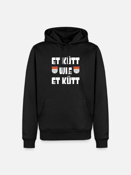 Et kütt wie et kütt - Männer Premium Bio Hoodie - Schwarz