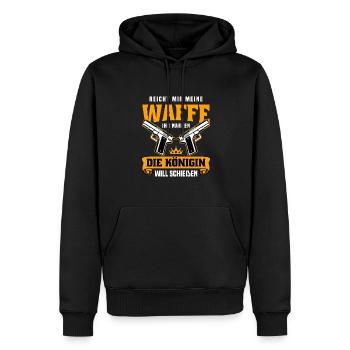 Schützenfest Schießen Schießsport Sportschütze - Männer Premium Bio Hoodie - Schwarz - Vorne - Nico (187cm)