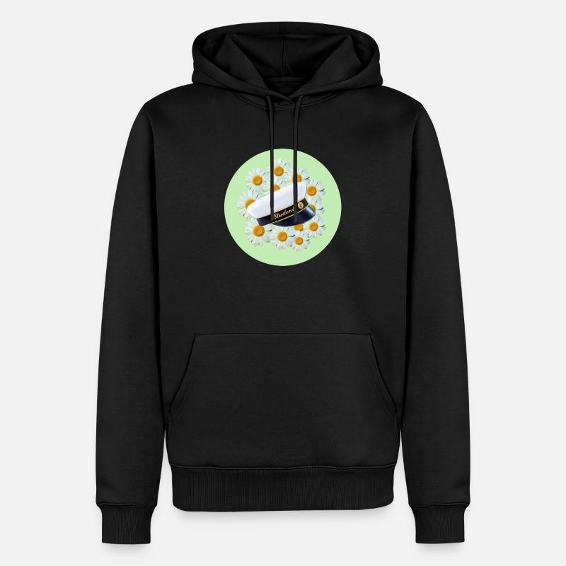 Abschlussfeier 2024 Abiturfeier - Männer Premium Bio Hoodie - Schwarz