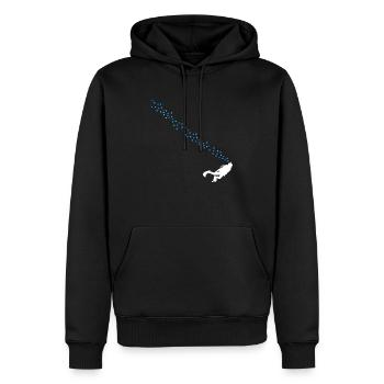 Tauchen Taucher Apnoe - Männer Premium Bio Hoodie - Schwarz - Vorne - Nico (187cm)
