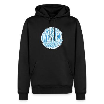 Préparez-vous pour le succès : vous donner les moyens de surmonter - Sweat à capuche Premium bio Homme - noir - Devant - Nico (187cm)