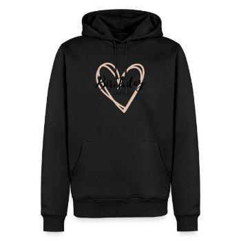 Birthday Boy Aufdruck Beige - Männer Premium Bio Hoodie - Schwarz - Vorne - Nico (187cm)