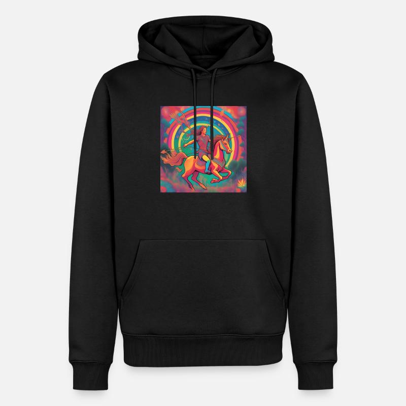 Jungfrau Juni Astro Geschenk - Männer Premium Bio Hoodie - Schwarz