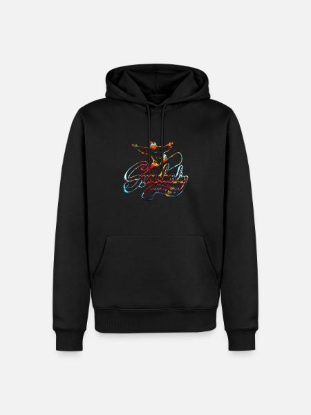 Snowboarding - Men’s Premium Organic Hoodie - black