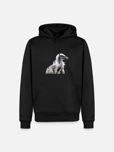 Geier - Männer Premium Bio Hoodie - Schwarz