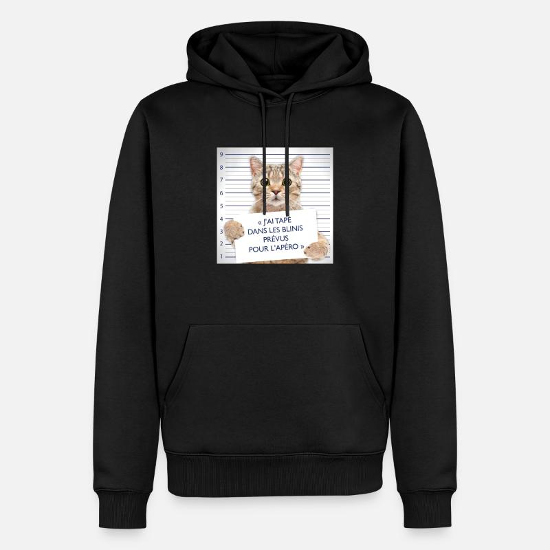 FB IMG 1654533797632 - Sweat à capuche Premium bio Homme - noir