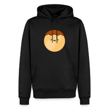 Sweets lovers - Men’s Premium Organic Hoodie - black - Front - Nico (187cm)