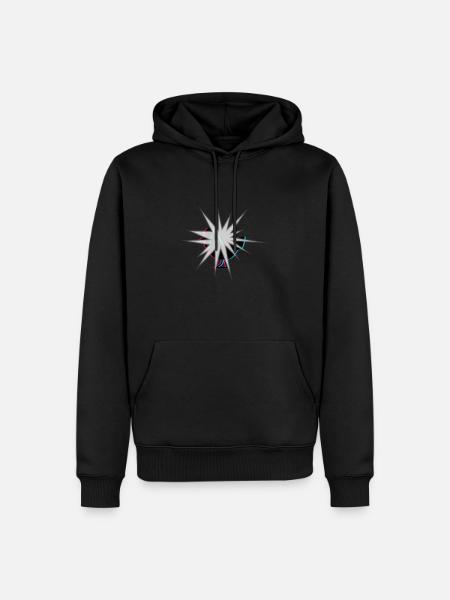 KENNR1CH CHICKEN FLASH MERCH - Men’s Premium Organic Hoodie - black