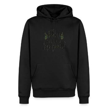 Étudiant 2023 Diplôme d’école d’enseignant d’étudiant du secondaire - Sweat à capuche Premium bio Homme - noir - Devant - Nico (187cm)