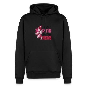 Rettet die Tölpel-Oma - Männer Premium Bio Hoodie - Schwarz - Vorne - Nico (187cm)