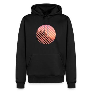 T-Shirt Urlaub Strand Palmen Ferien Sommer Sonne - Männer Premium Bio Hoodie - Schwarz - Vorne - Nico (187cm)