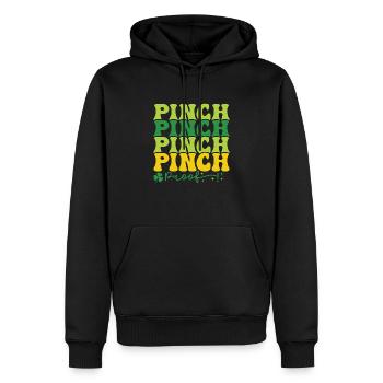 PINHCPINCHPINCH - Sweat à capuche Premium bio Homme - noir - Devant - Nico (187cm)