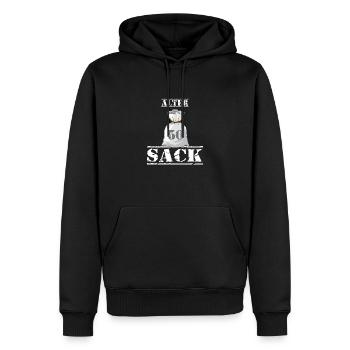 Alter Sack 50 Geburtstag - Männer Premium Bio Hoodie - Schwarz - Vorne - Nico (187cm)