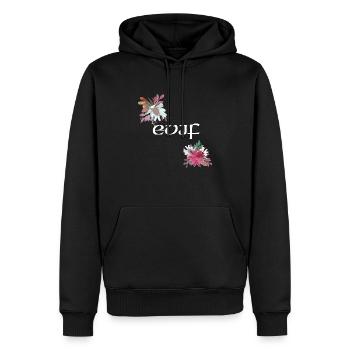 Personalized bachelorette party - Men’s Premium Organic Hoodie - black - Front - Nico (187cm)