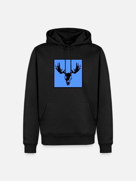Moose sake - Men’s Premium Organic Hoodie - black