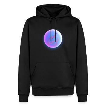 NOT TODAY - Men’s Premium Organic Hoodie - black - Front - Nico (187cm)