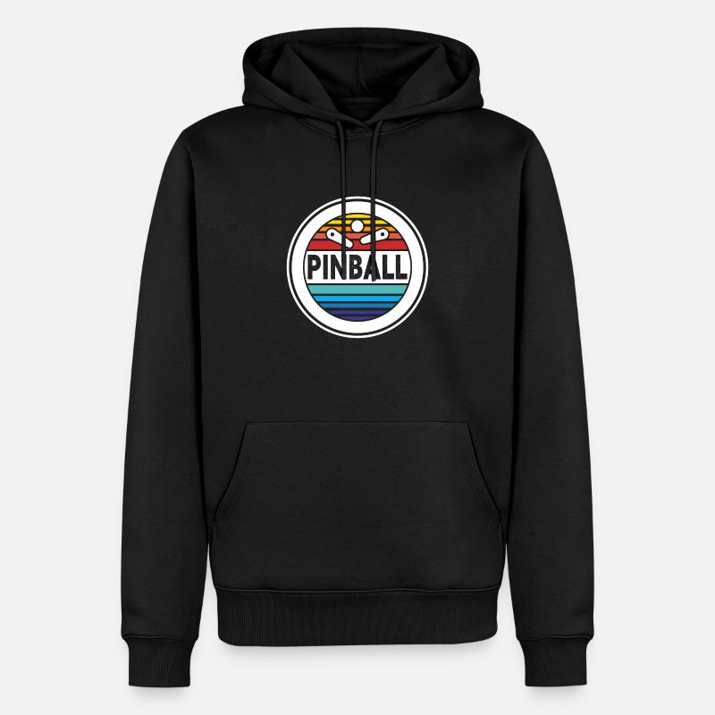 Flipper, Flipper - Männer Premium Bio Hoodie - Schwarz