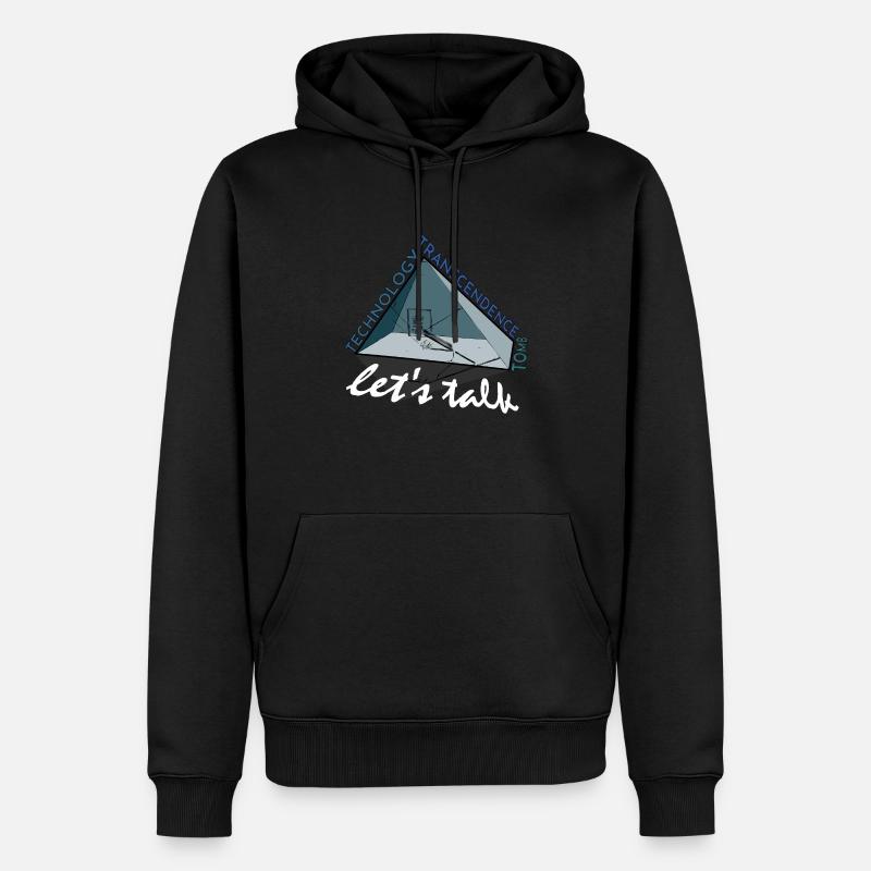 Pyramide: Tomb, Technology, Transcendence - Männer Premium Bio Hoodie - Schwarz