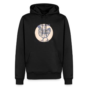 Le paintball, c’est comme la course de poulets, faites une erreur - Sweat à capuche Premium bio Homme - noir - Devant - Nico (187cm)