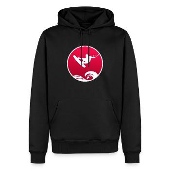 wakeboard wakeboarder wakestyle wavemaster - Men’s Premium Organic Hoodie - black - Front - Nico (187cm)
