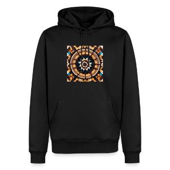 Kaleidobeanscope - Men’s Premium Organic Hoodie - black - Front - Nico (187cm)