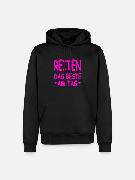 Ride - Men’s Premium Organic Hoodie - black