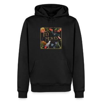 Oiseaux Amateurs Aviaire À Plumes Animaux Mignons Birdwatch - Sweat à capuche Premium bio Homme - noir - Devant - Nico (187cm)